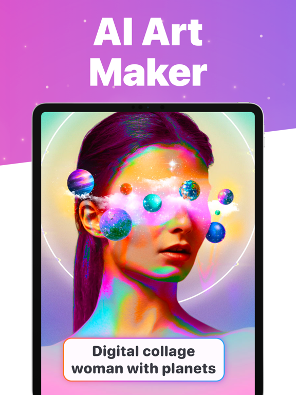 Avatar Maker & AI Art iPad screenshot 2 - Graphics & Design app