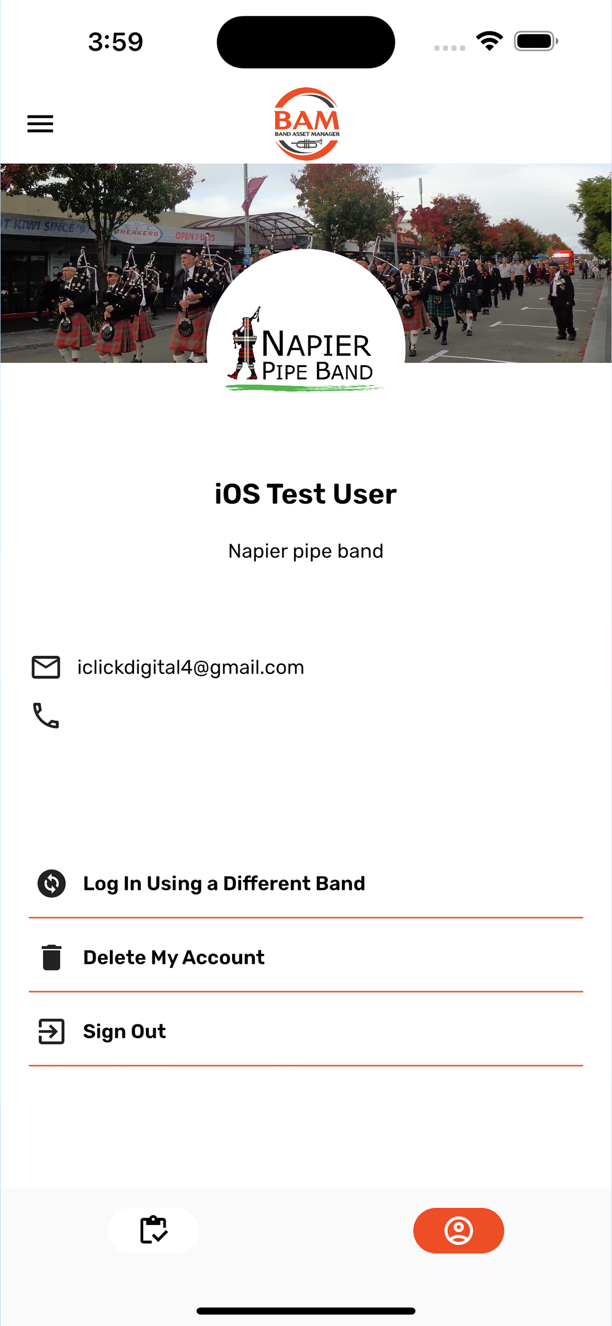 Band Asset Manager
