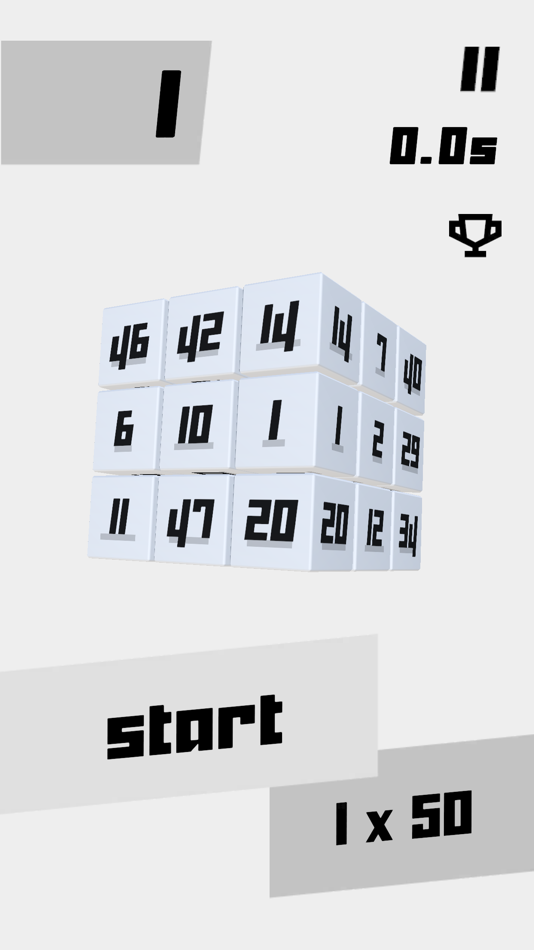 #1. Tap Number 3D (iOS) 由: MyoungBo Seo