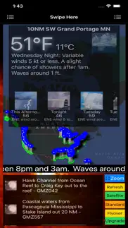 instant marine forecast pro iphone screenshot 1