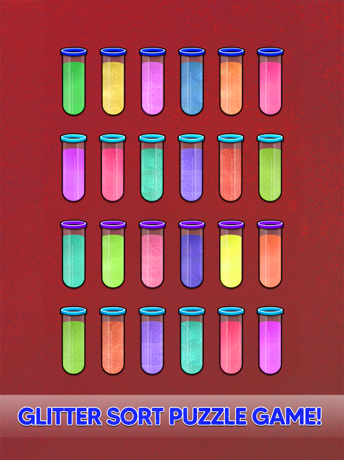 Glitter Color Sort Puzzle