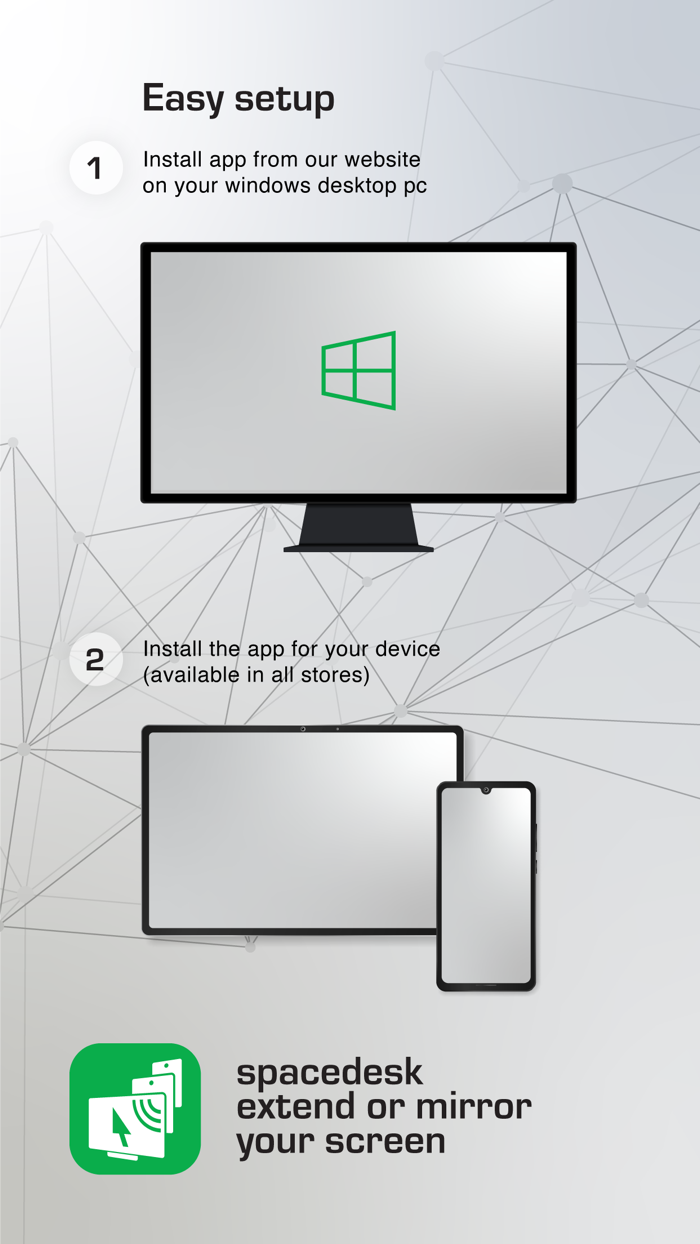 spacedesk multi monitor app