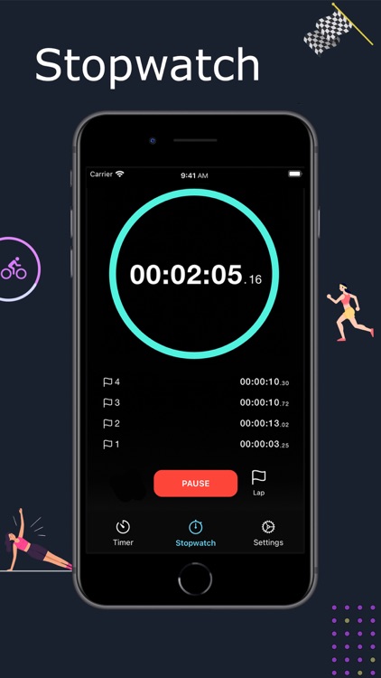 Timer Stopwatch App