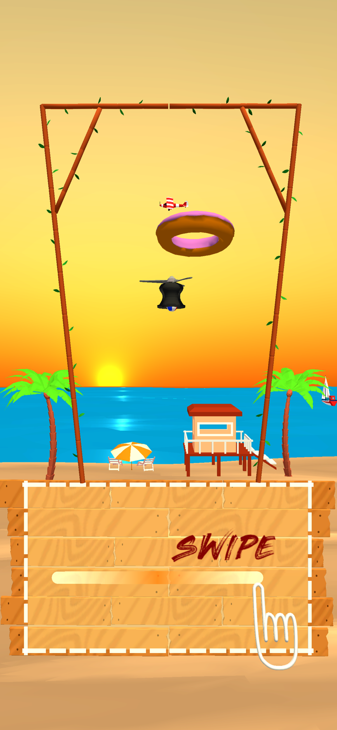 Bouncy Beach - Hoop Game