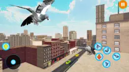 flying bird pigeon games iphone screenshot 4