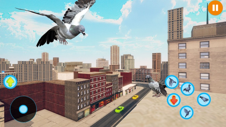Flying Bird Pigeon Games screenshot-3