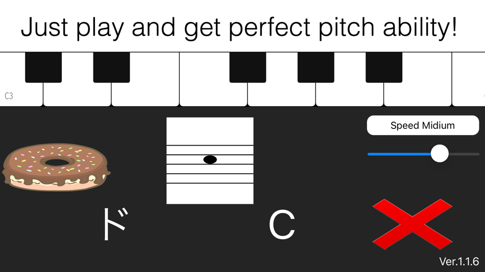 #1. ゼロ歳からの絶対音感トレーニング (iOS) 由: Yasuhiro Suzuki