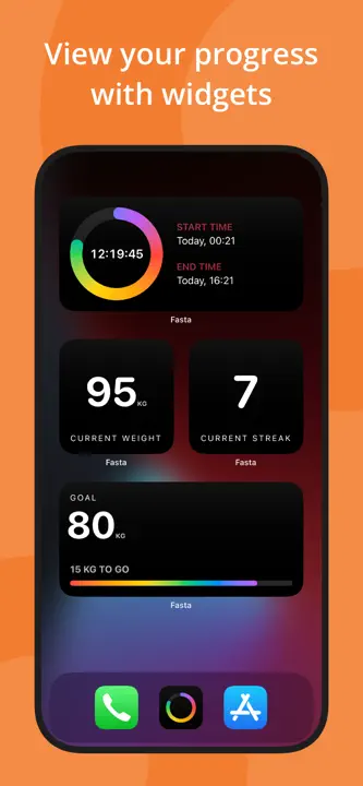 Fasting Tracker App - Fasta : capture d’écran 4 sur 6