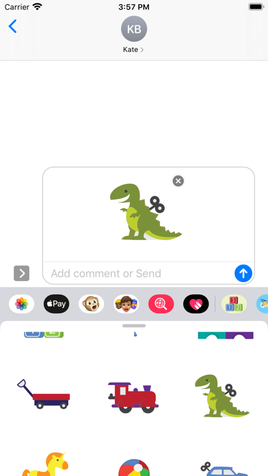 Toys - Stickers & emojis Screenshot