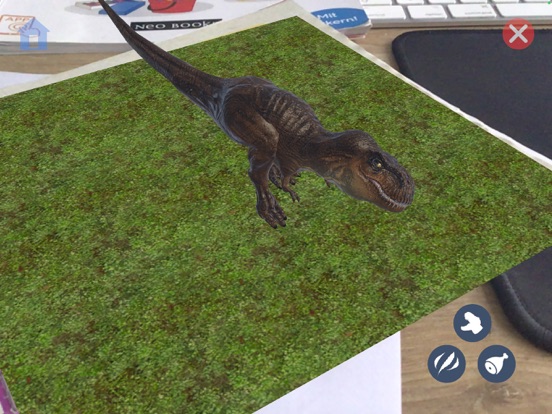 Dinosaurier AR iPad screenshot