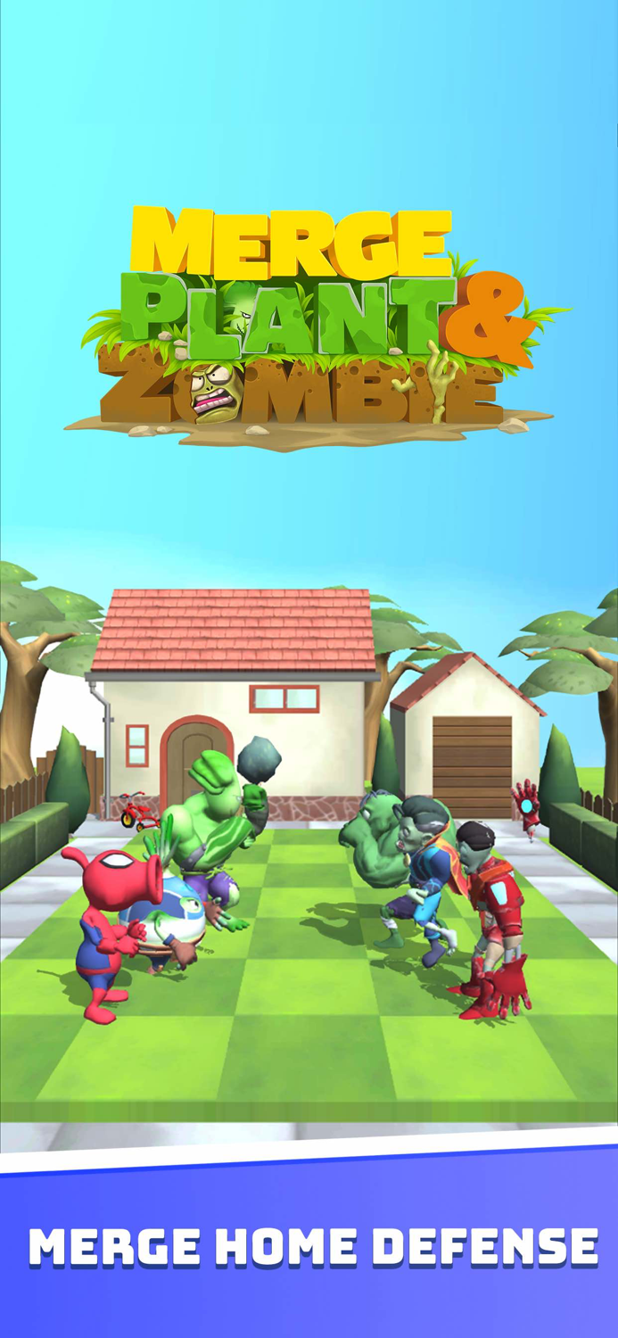 Merge Plants Super Zombie War
