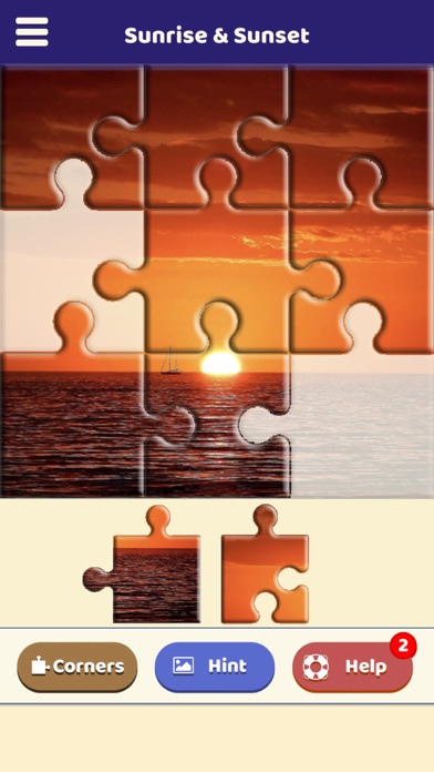 Sunrise & Sunset Puzzle Screenshot