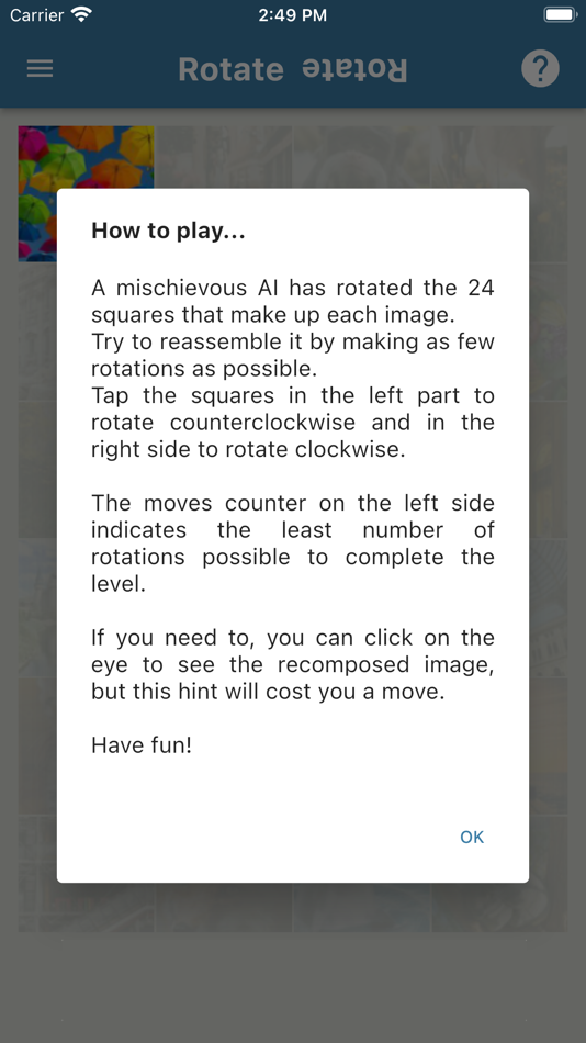 #3. Rotate Rotate! (iOS) By: Stefano Falda