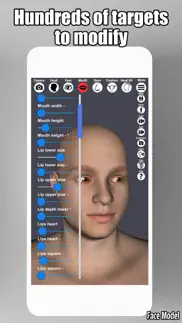 face model -posable human head iphone screenshot 4