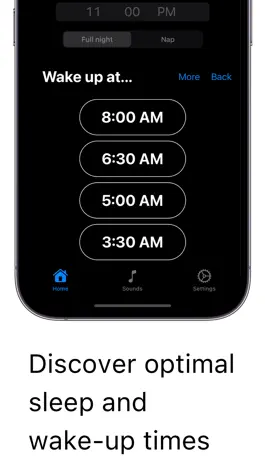 Game screenshot REM Sleep Calculator & Sounds apk