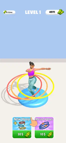 Game screenshot Hula Hoops Clicker mod apk