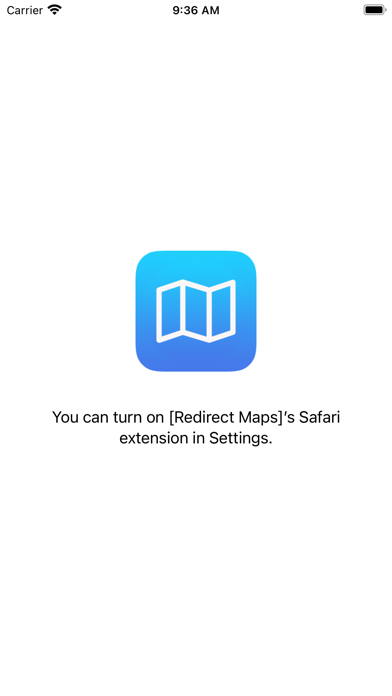 Screenshot #1 pour Redirect Maps for Safari