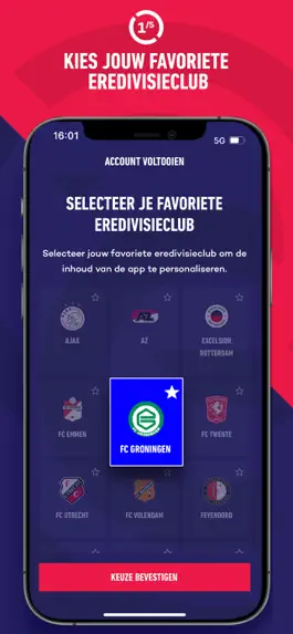 Game screenshot Eredivisie - Officiële app apk