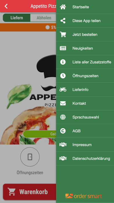 Appetito Pizzeria Straubing Screenshot