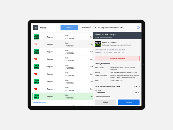 Orders.co Order Manager