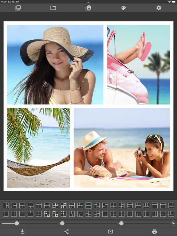 Photo Collage Make & Print PRO screenshot 2