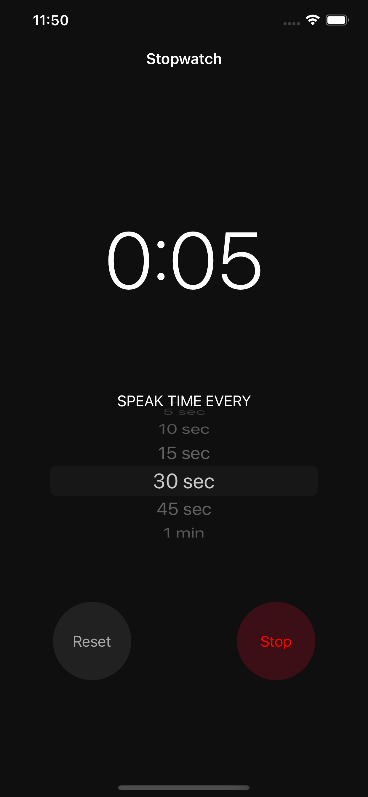Plank Stopwatch Timer