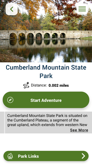 Explore Tennessee State Parks Screenshot