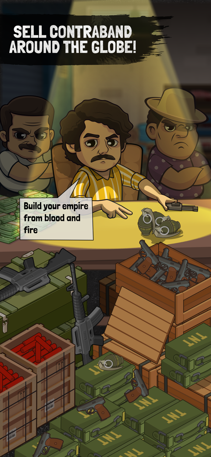Narcos Idle Empire War Game