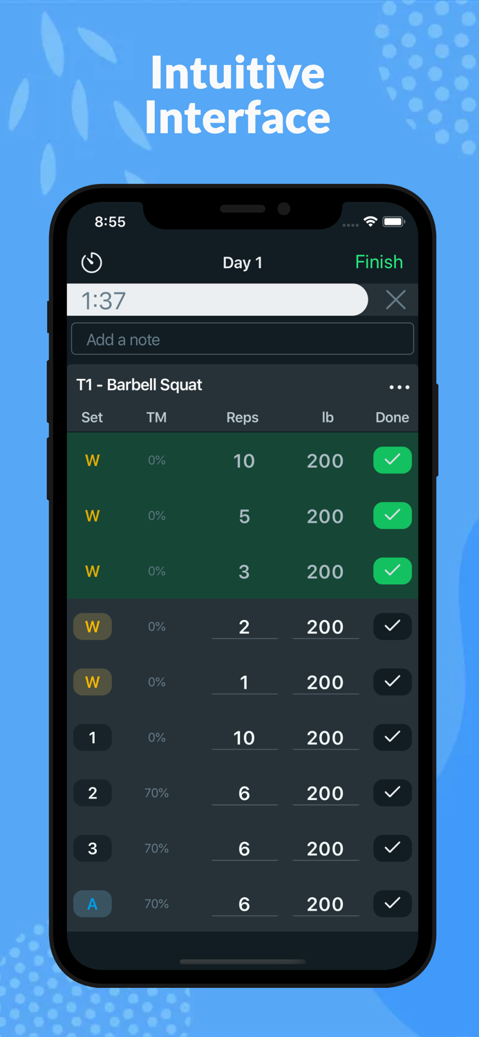 GZCL Method Workout Logger