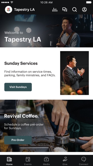 Tapestry LA Church Screenshot
