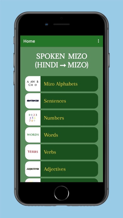 Spoken Mizo (Hindi to Mizo) Screenshot