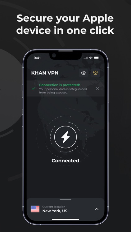 KhanVPN - VPN Location Changer