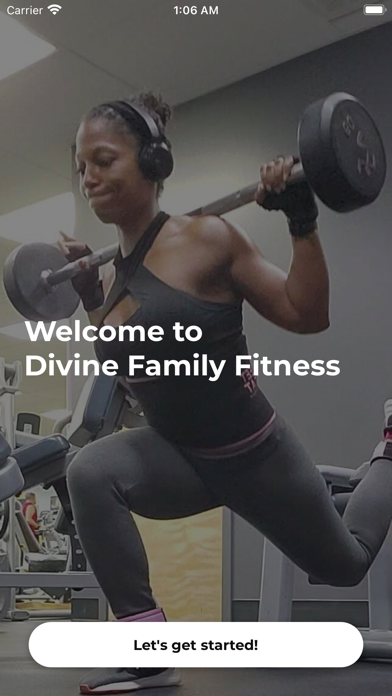 Screenshot #1 pour Divine Family Fitness