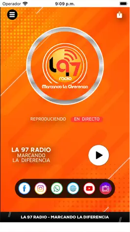 Game screenshot La 97 Radio Oficial apk