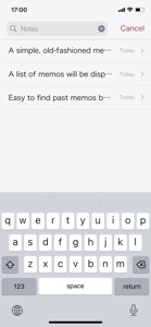 Memopad - Simple&Classic Notes screenshot #3 for iPhone