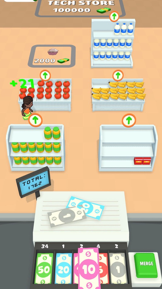 #7. Cashier Idle (iOS) 由: Core Game Studio