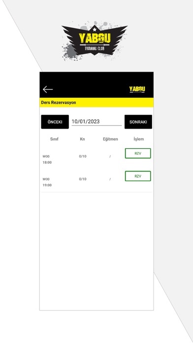 App screenshot