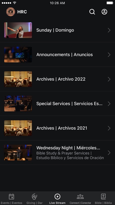 House of Restoration Church Screenshot