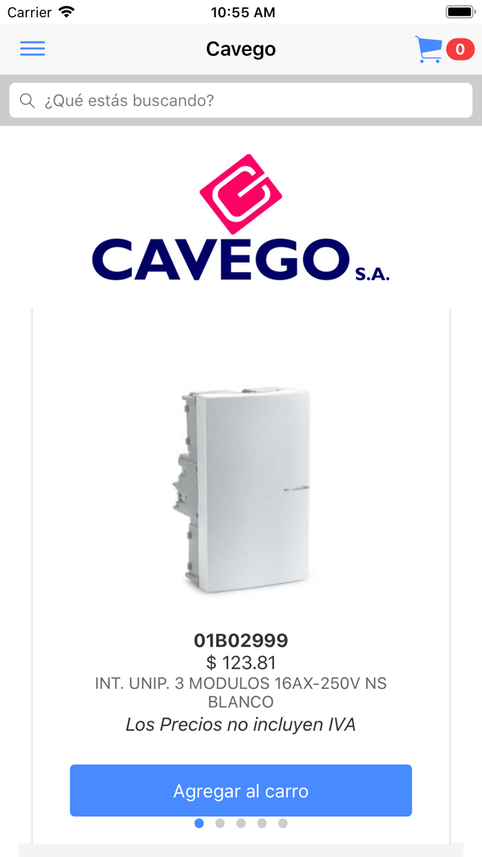 Cavego Materiales Eléctricos