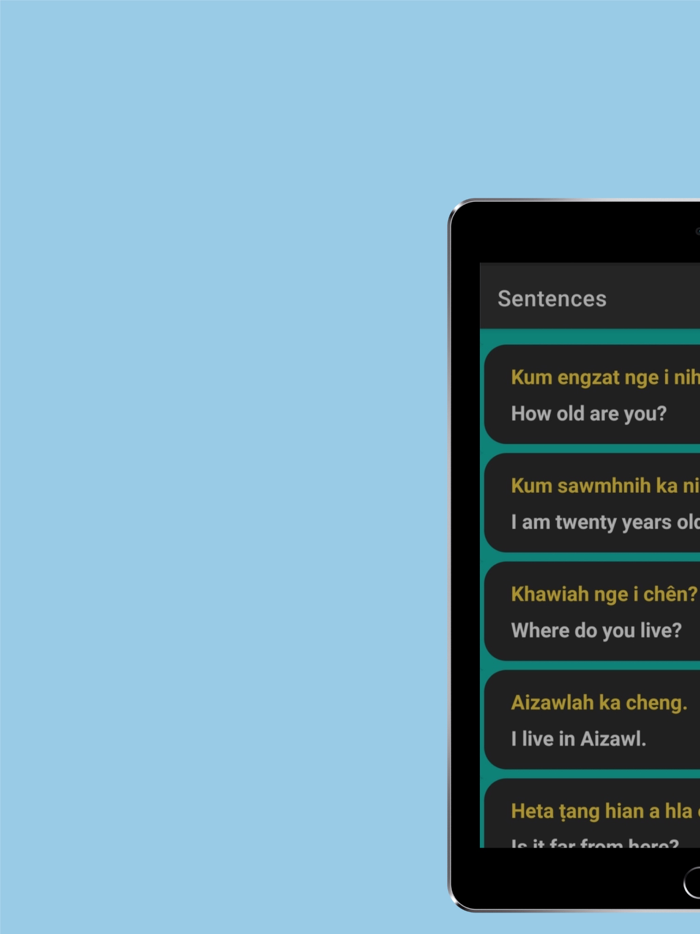 Sap Tawng ZirnaSpoken English