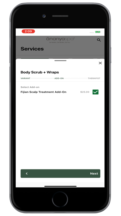 Ananya Spa Screenshot