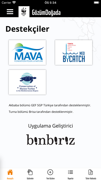 GözümDoğada Screenshot