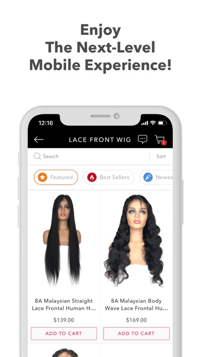 eHair Wholesale Screenshot
