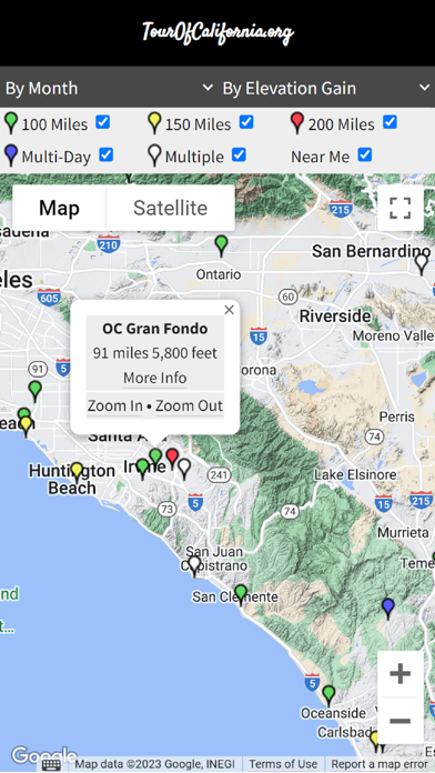 TourOfCalifornia.org Screenshot