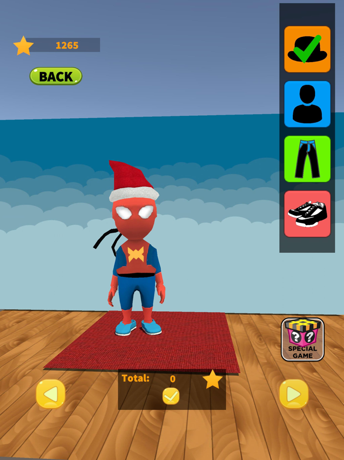 Super Spider - Rope Swing Man