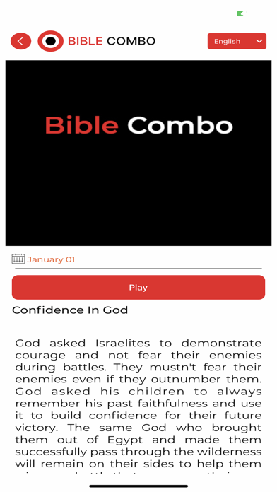 Bible Combo Devotion Screenshot