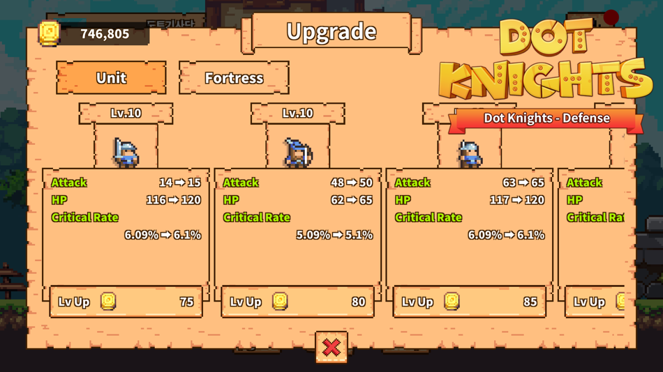 #7. Dot Knights: Pixel Defense War (iOS) Με: TaeHoon Kim