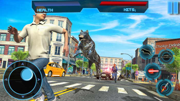 US Police Dog Transform Robot