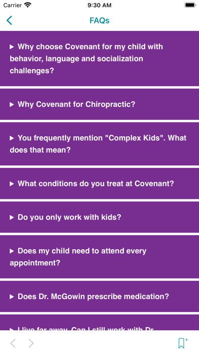 Covenant Chiro & Wellness Screenshot