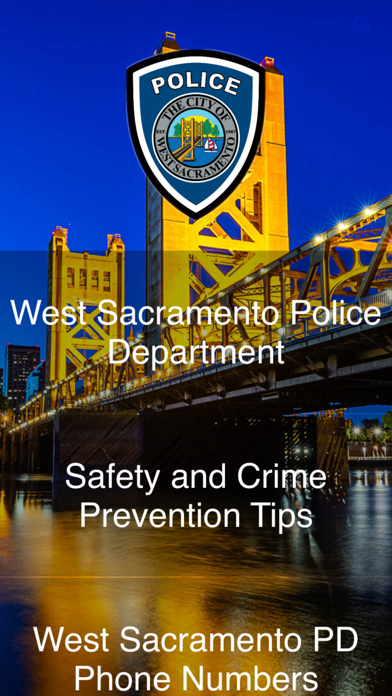 West Sacramento PD Screenshot